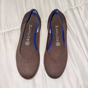 Rothy’s ballet flats dusty purple size 7